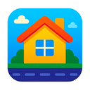 icon_transportation_house_vibrant_colors icon preview