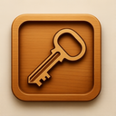 icon_transportation_key_wooden icon preview