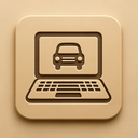 icon_transportation_laptop_embossed icon preview