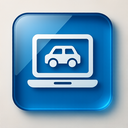 icon_transportation_laptop_glassy icon preview