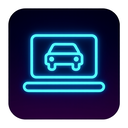 icon_transportation_laptop_neon icon preview