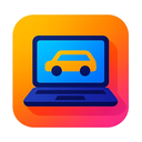 icon_transportation_laptop_vibrant_colors icon preview