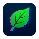 icon_transportation_leaf_digital_glitch icon preview