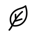 icon_transportation_leaf_monochrome icon preview