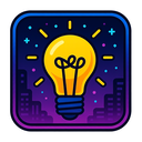 icon_transportation_light_bulb_cyberpunk icon preview