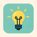 icon_transportation_light_bulb_flat_pastel icon preview