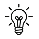 icon_transportation_light_bulb_outline icon preview