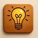icon_transportation_light_bulb_wooden icon preview