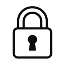 icon_transportation_lock_monochrome icon preview