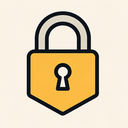 icon_transportation_lock_sharp_edges icon preview