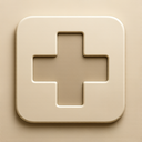 icon_transportation_medical_cross_embossed icon preview
