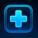 icon_transportation_medical_cross_futuristic icon preview