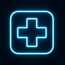 icon_transportation_medical_cross_neon icon preview
