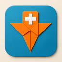icon_transportation_medical_cross_origami icon preview