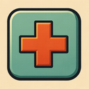 icon_transportation_medical_cross_retro icon preview
