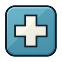 icon_transportation_medical_cross_sharp_edges icon preview