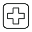 icon_transportation_medical_cross_simplified icon preview