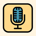 icon_transportation_microphone_bold icon preview