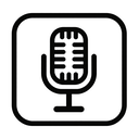 icon_transportation_microphone_monochrome icon preview