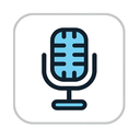 icon_transportation_microphone_transparent icon preview