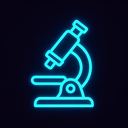 icon_transportation_microscope_neon icon preview