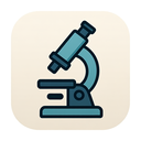icon_transportation_microscope_rounded icon preview