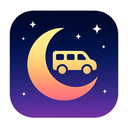 icon_transportation_moon_gradient icon preview