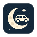 icon_transportation_moon_minimalist icon preview