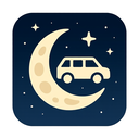 icon_transportation_moon_modern icon preview