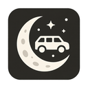 icon_transportation_moon_monochrome icon preview