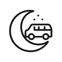 icon_transportation_moon_outline icon preview