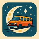 icon_transportation_moon_retro icon preview