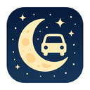 icon_transportation_moon_rounded icon preview