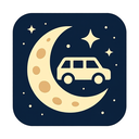 icon_transportation_moon_vector icon preview