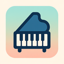 icon_transportation_piano_flat_pastel icon preview