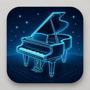 icon_transportation_piano_futuristic icon preview