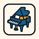 icon_transportation_piano_geometric icon preview