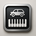 icon_transportation_piano_metallic icon preview
