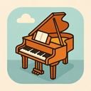 icon_transportation_piano_origami icon preview