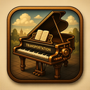 icon_transportation_piano_steampunk icon preview