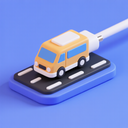 icon_transportation_plug_3d_isometric icon preview