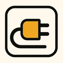 icon_transportation_plug_bold icon preview