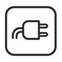 icon_transportation_plug_filled icon preview