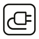 icon_transportation_plug_geometric icon preview
