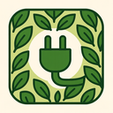 icon_transportation_plug_organic_pattern icon preview
