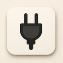 icon_transportation_plug_symmetrical icon preview