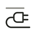 icon_transportation_plug_thin icon preview