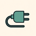 icon_transportation_plug_vector icon preview