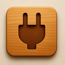 icon_transportation_plug_wooden icon preview