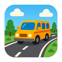 icon_transportation_road_cartoon icon preview